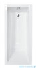Besco Modern 140x70cm wanna prostokątna + obudowa + syfon #WAM-140-MO/#OAM-140-MO/19975